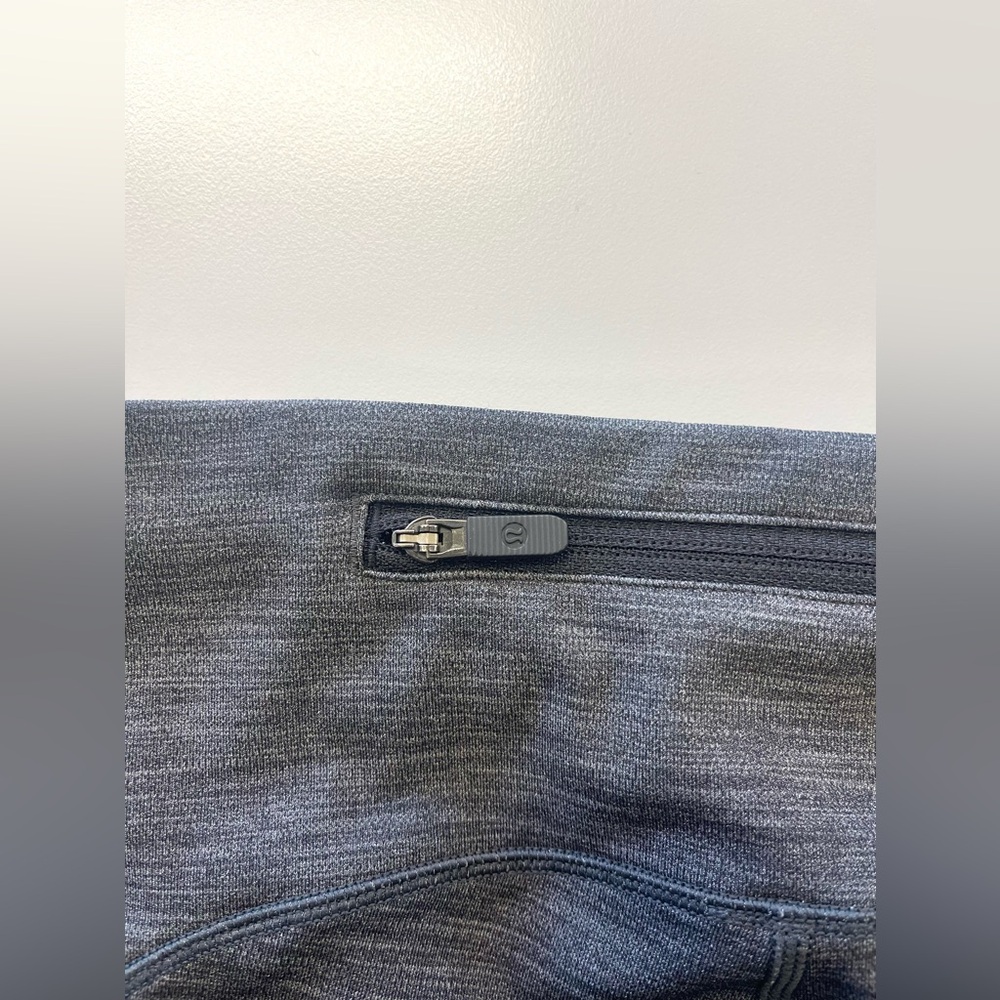 Lululemon Speed Up Tight 28" With Pockets Heathered Black sz 6 - Picture 11 of 14
